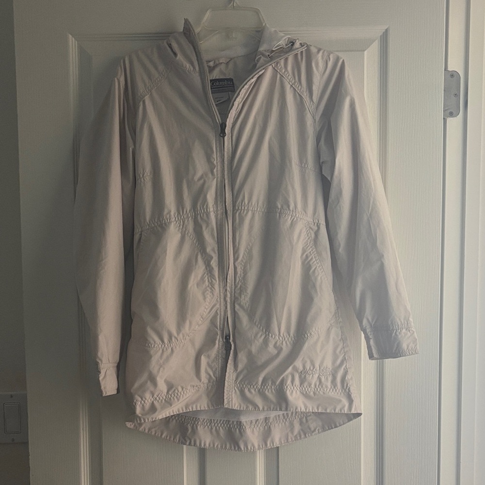 Columbia Women's Hooded Rain Jacket Sz XS